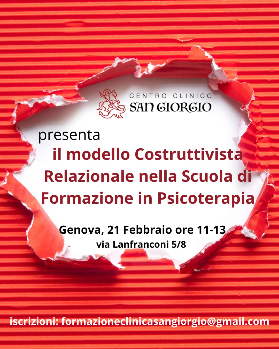 Il modello Costruttivista Relazionale nella Scuola di Formazione in Psicoterapia